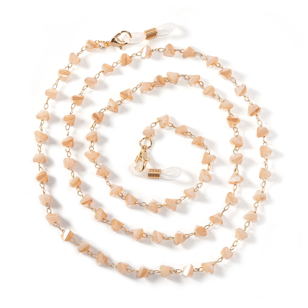 Chic Gemstone-Style Eyewear Chain Kalsten