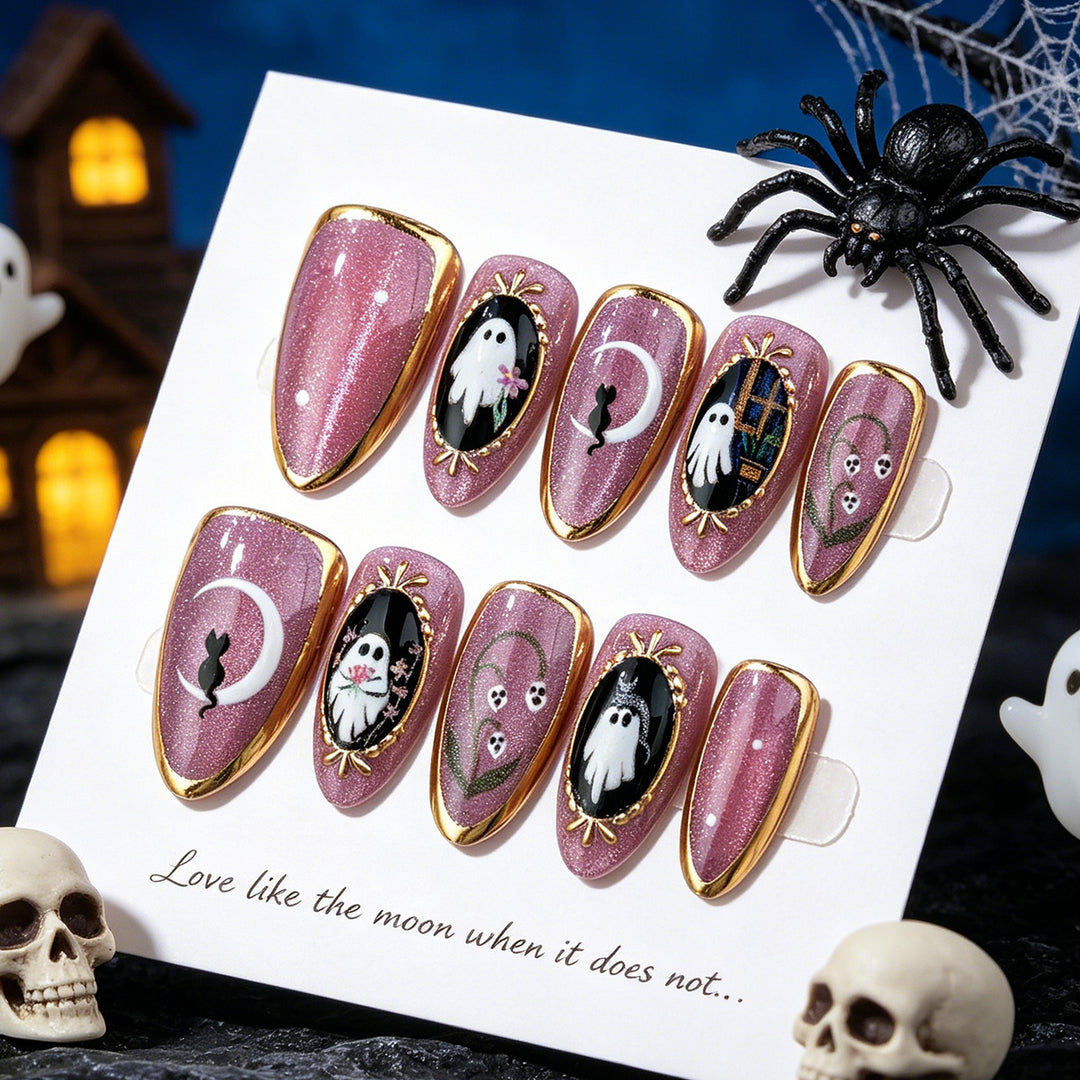 Halloween-Themed Press-On Nail Set