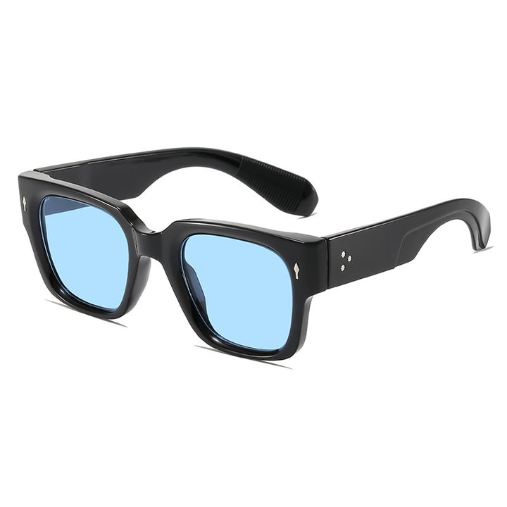 Bold Chunky Vintage Square Sunglasses Kalsten