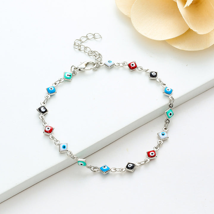 Multi-Colored Evil Eye Bracelet Kalsten