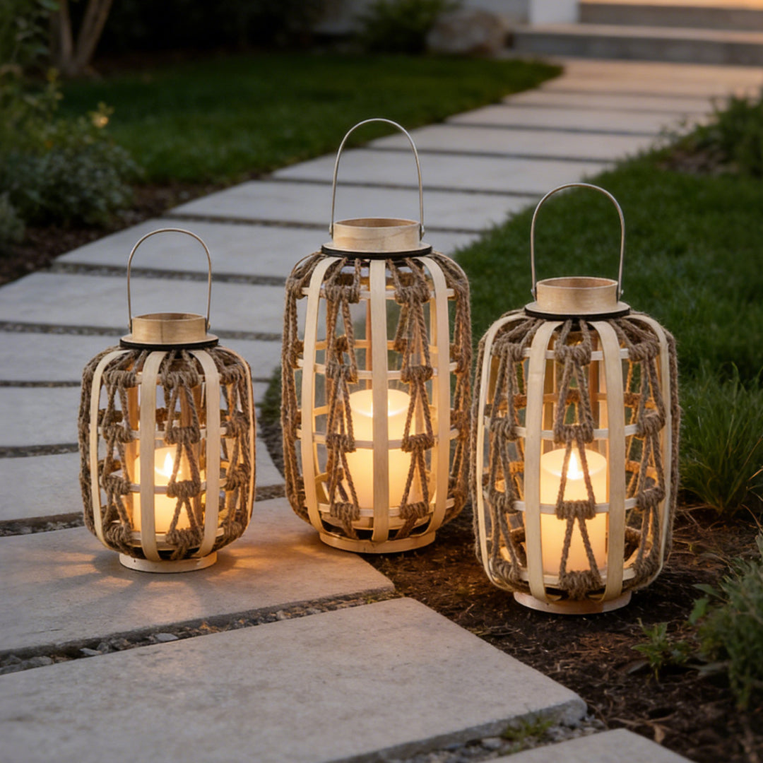 Decorative Rattan Lantern Kalsten