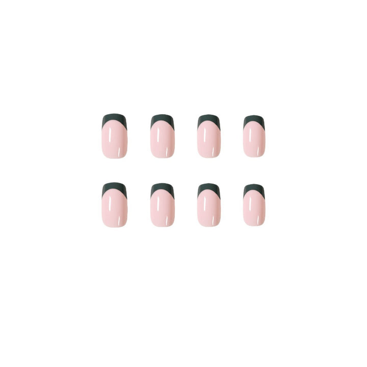 Artistic nail art with elegant gradient and lace accents Kalsten