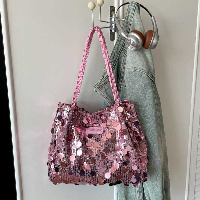 Glamorous Sequin Shoulder Bag
