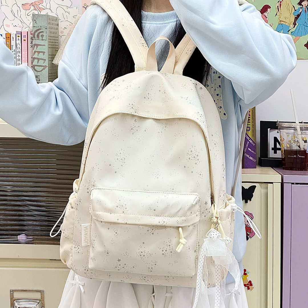 Playful Floral Print Backpack Kalsten
