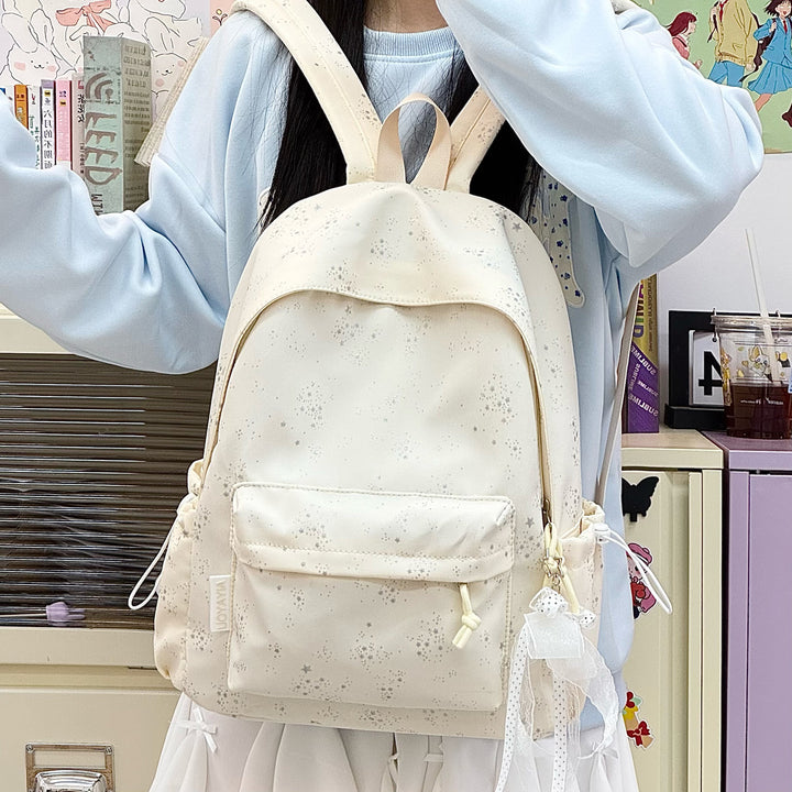 Playful Floral Print Backpack Kalsten