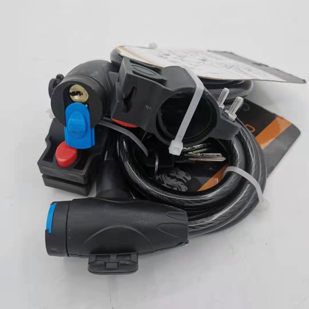 Heavy-Duty Flexible Bicycle Lock with Key Kalsten