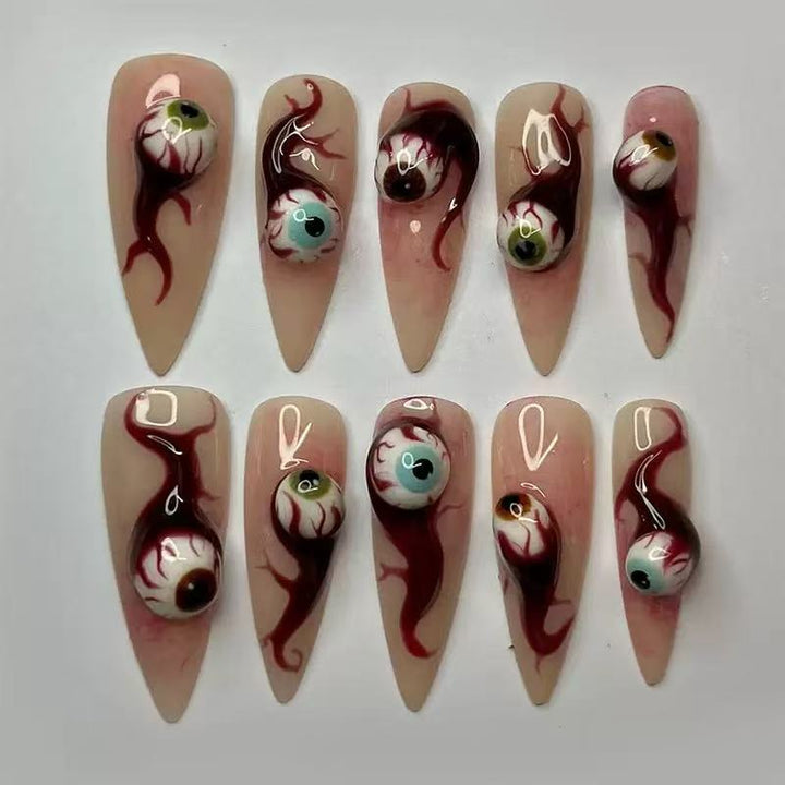 Halloween-Themed Press-On Nail Set Kalsten