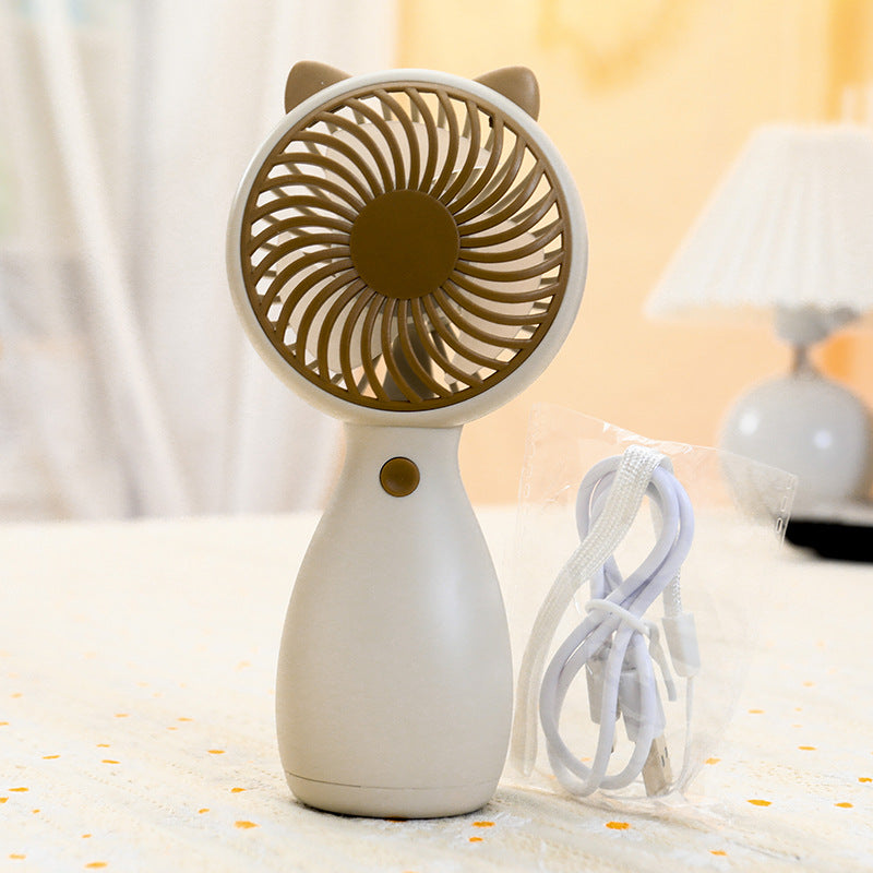 Ladies portable handheld fan with USB charging function Kalsten