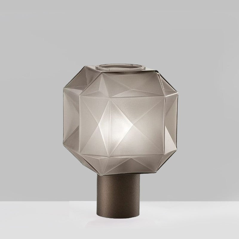 Geometric Modern Table Lamp with Angular Design