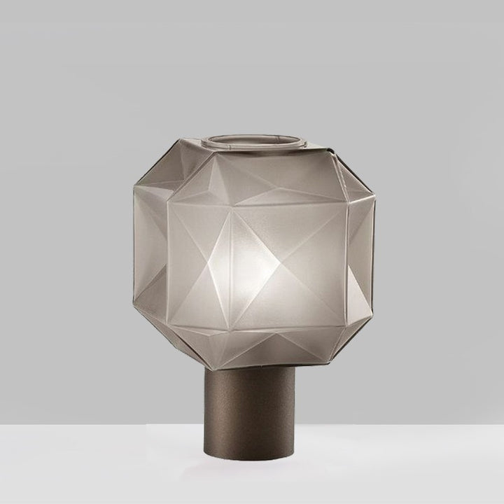 Geometric Modern Table Lamp with Angular Design