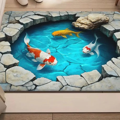 Optical Illusion Doormat