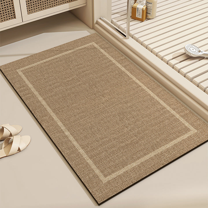 Stylish Textured Bath Mat Kalsten
