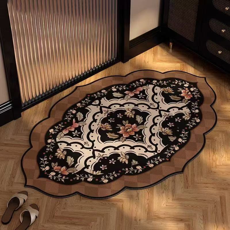 Floral Patterned Area Rug