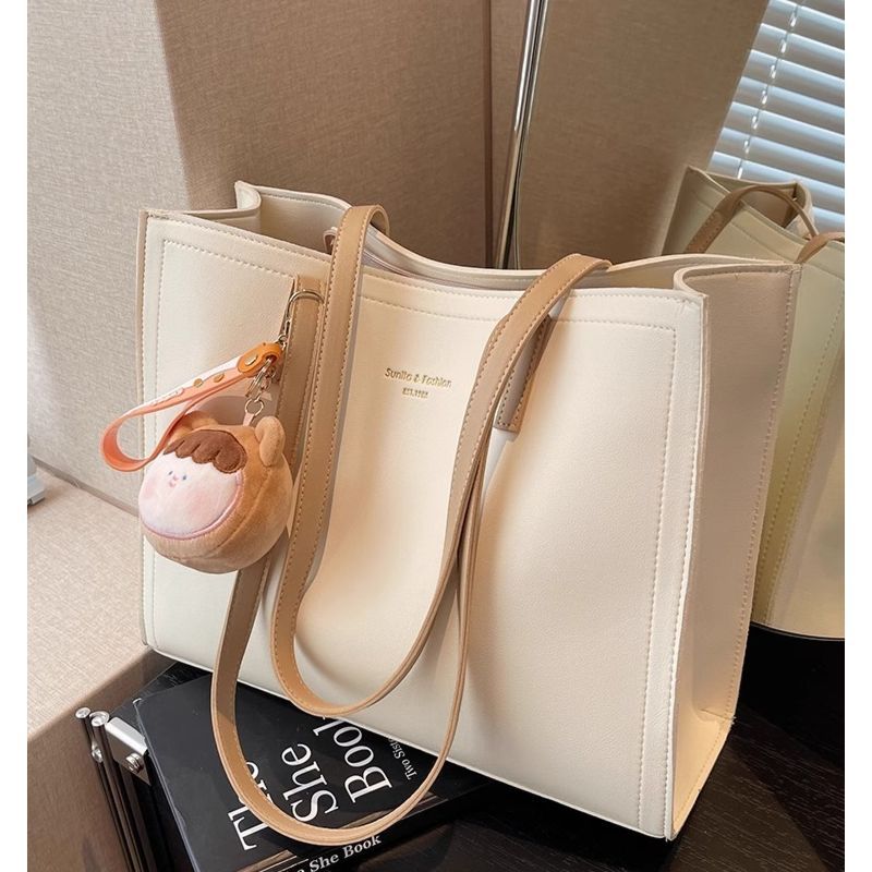 Minimalist Leather Tote Bag Kalsten