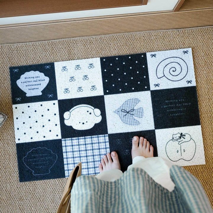 Cartoon Print Area Mat for Interiors