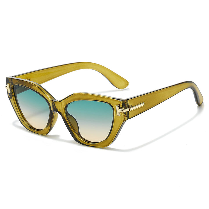Architectural Cat-Eye Sunglasses Kalsten