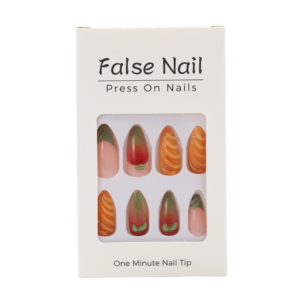 Artificial Nail Set with Fruity Design Kalsten