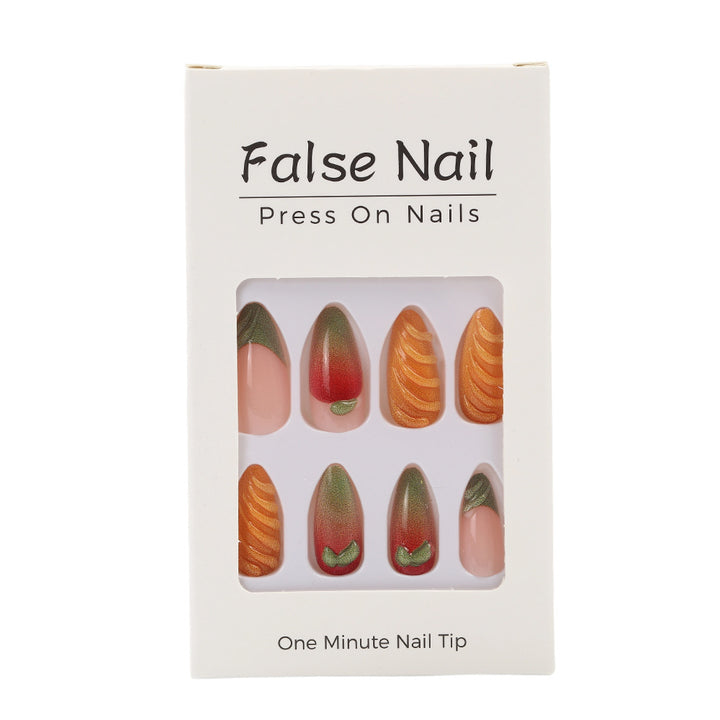 Artificial Nail Set with Fruity Design Kalsten