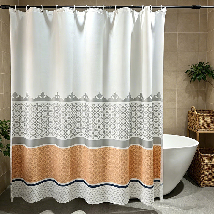 Stylish Geometric Shower Curtain Kalsten