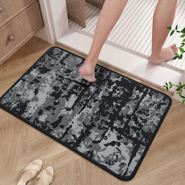 Abstract Patterned Reversible Bath Mat