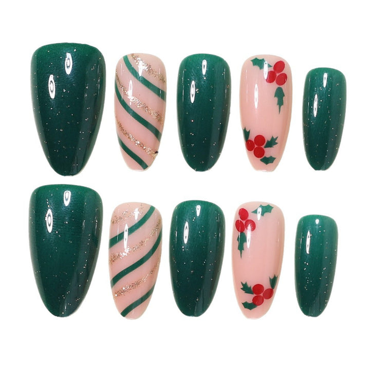 Festive Holiday Nail Art Wraps Kalsten