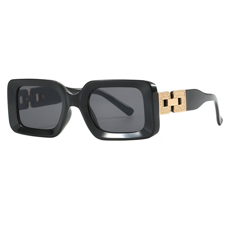 Women's Polygon Sunglasses with Glamorous Decorative Frame Kalsten