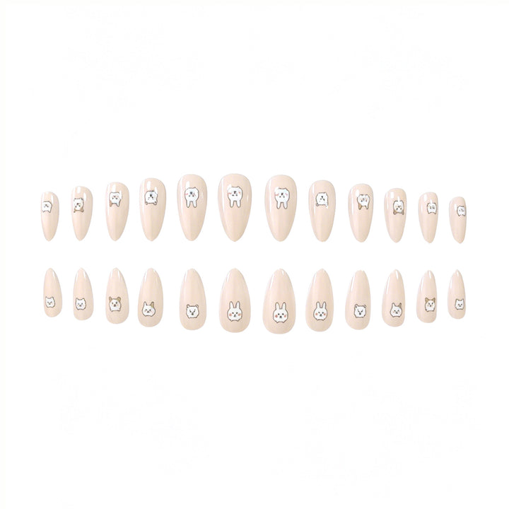 Cute Animal-Themed Nail Art Kalsten