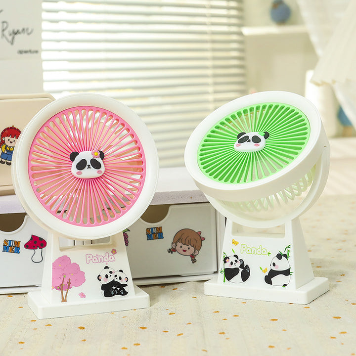 Ladies Portable Panda USB Desk Fan Kalsten