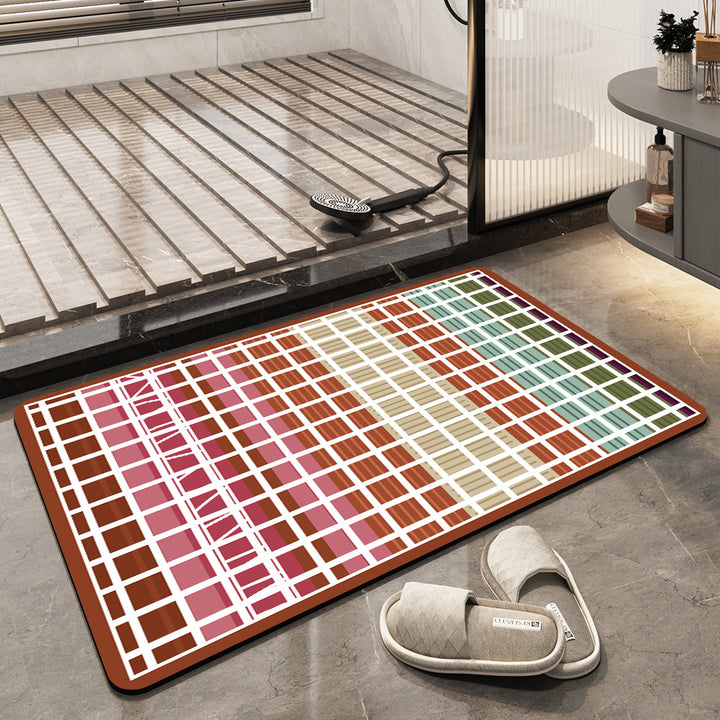 Geometric Patterned Area Rug Kalsten