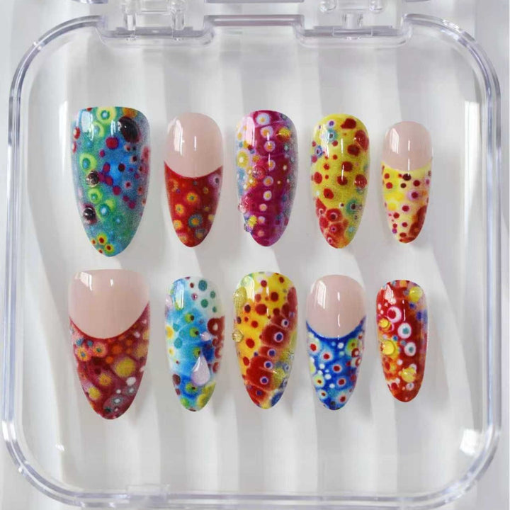 Artistic Decorative Nail Extensions Kalsten