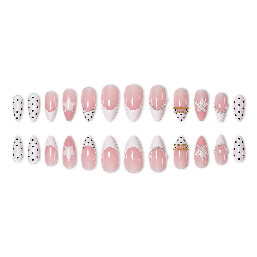 Stylish Decorative Stiletto Nail Extensions Kalsten