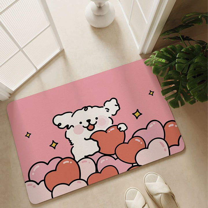 Playful Animal-Themed Area Mat