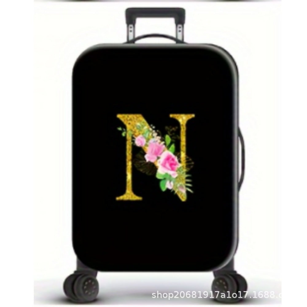 Women Hard Shell Suitcase with High-Quality Floral Design Kalsten