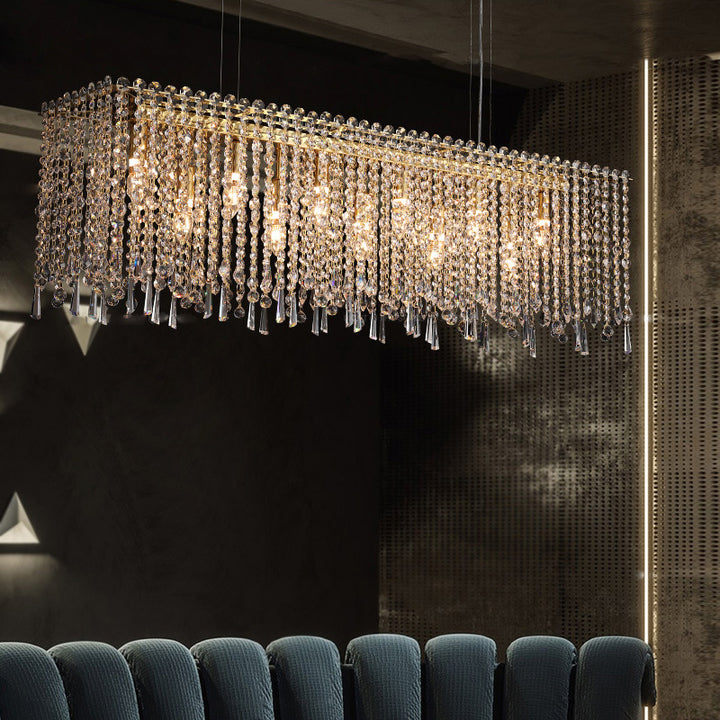 Crystal Cascade Chandelier  1791890085
