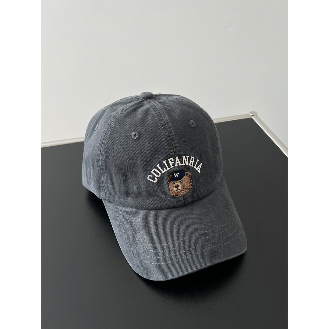 Embroidered Cotton Baseball Cap