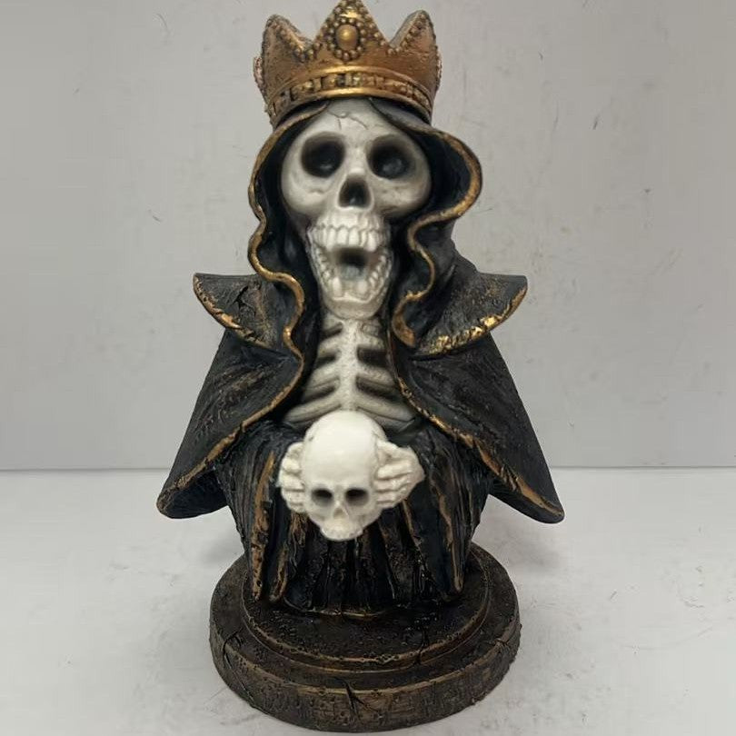 Decorative skull statue Kalsten