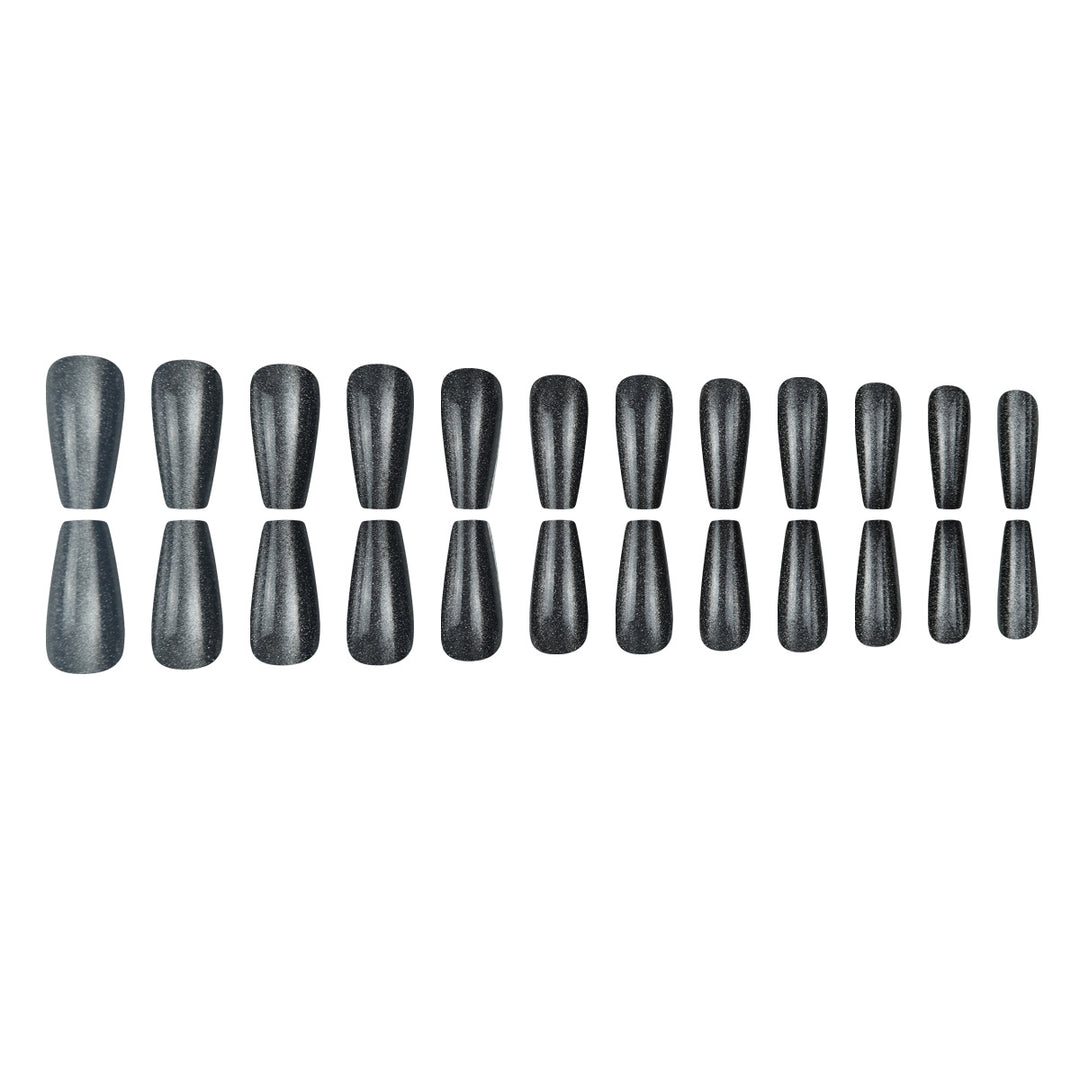 Glamorous Long Coffin Press-On Nails Kalsten