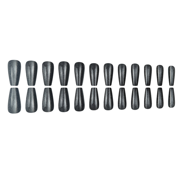 Glamorous Long Coffin Press-On Nails Kalsten