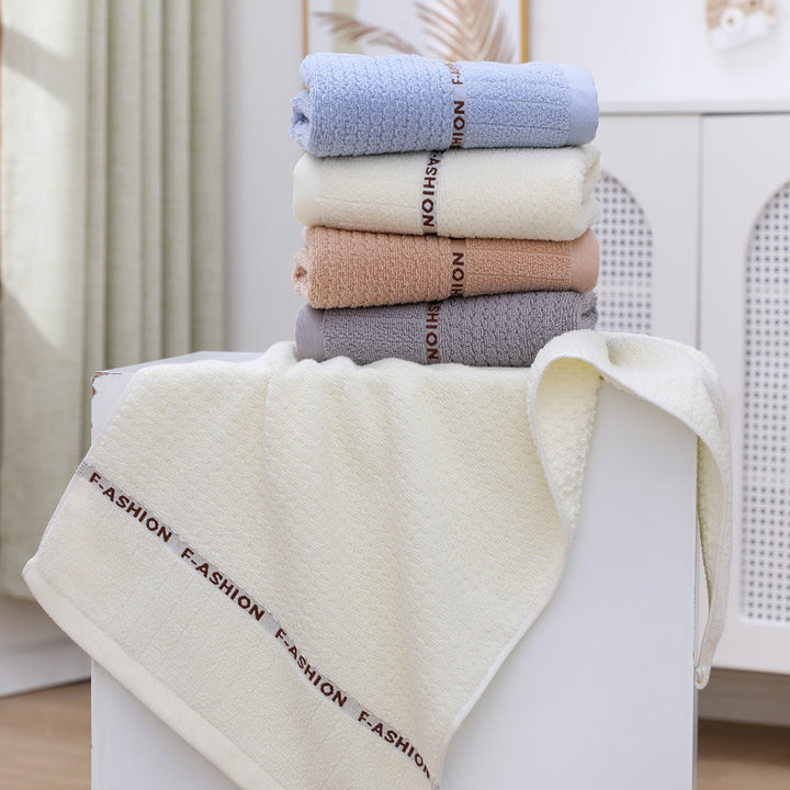 Women's towel with modern waffle texture Kalsten