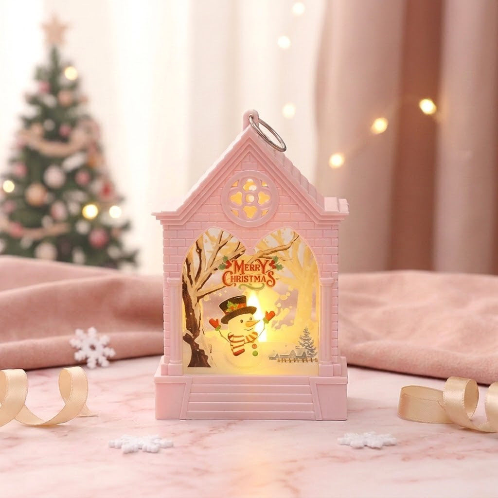 Nostalgic lantern with LED lighting