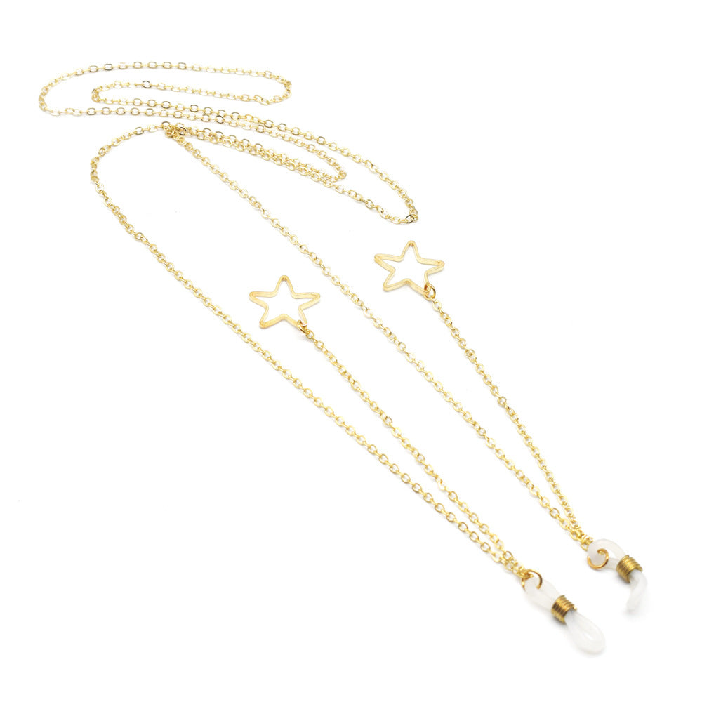Star-Embellished Eyewear Chain Kalsten