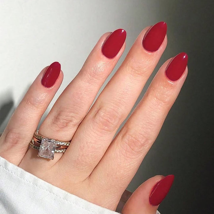 Elegant Heart-Designed Press-On Nail Tips Kalsten