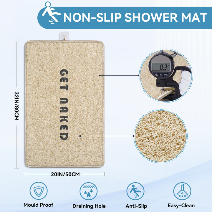 Quick-Drying Shower Mat