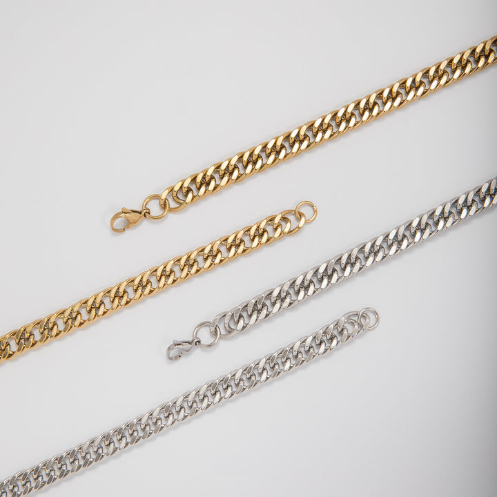 Heavyweight Curb Link Chain Bracelet Kalsten