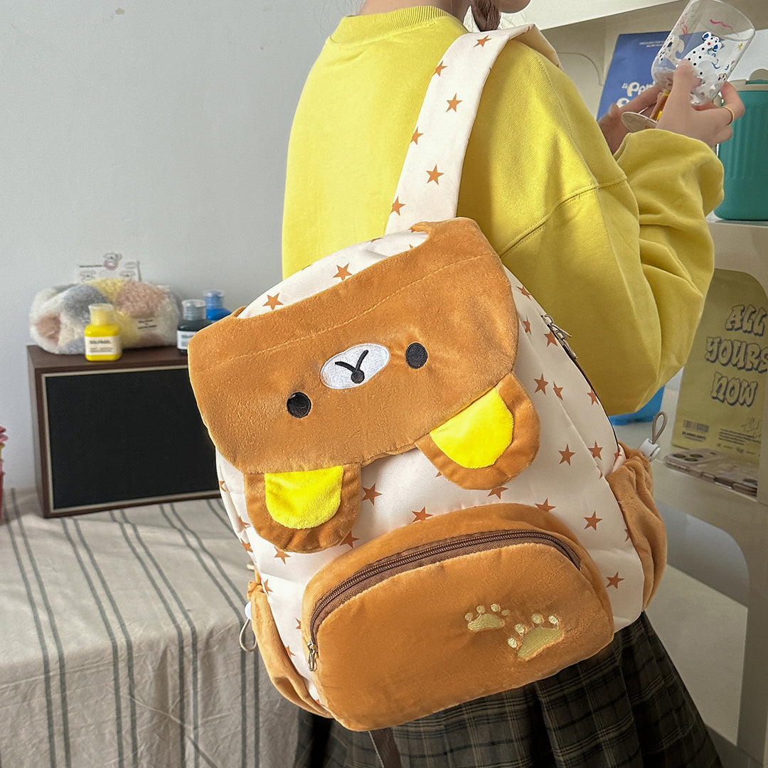 Cute Animal-Theme Plush Backpack Kalsten