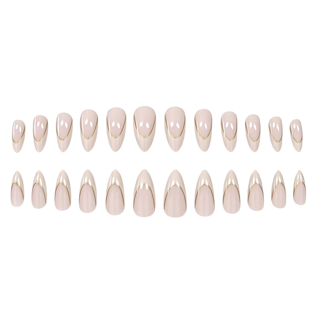 Elegant French Tip Nail Enhancements Kalsten 1789915352