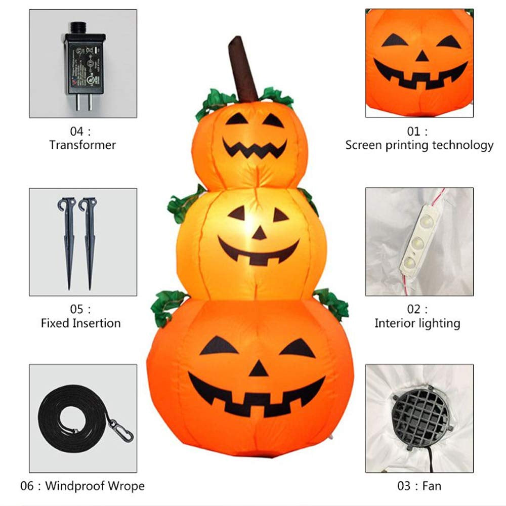 Inflatable Halloween pumpkin decoration figure