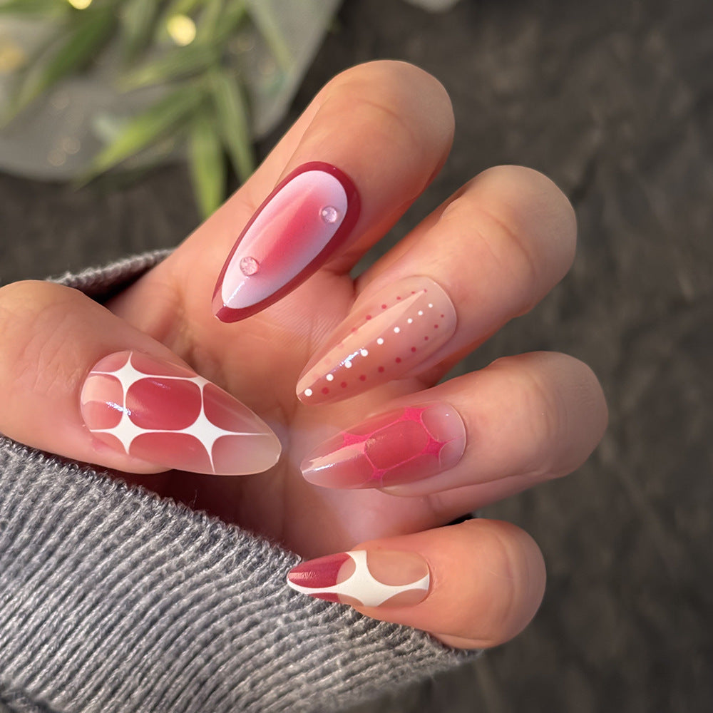 Elegant Artistic Press-On Nail Set Kalsten 1787294328