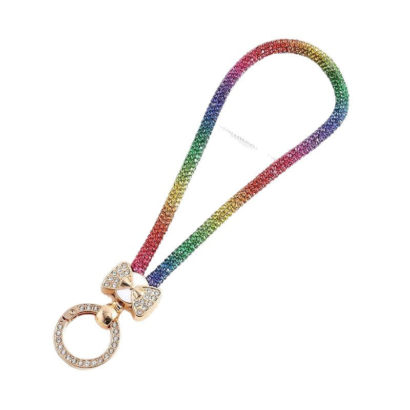 Rhinestone-Embellished Eyewear Holder Kalsten