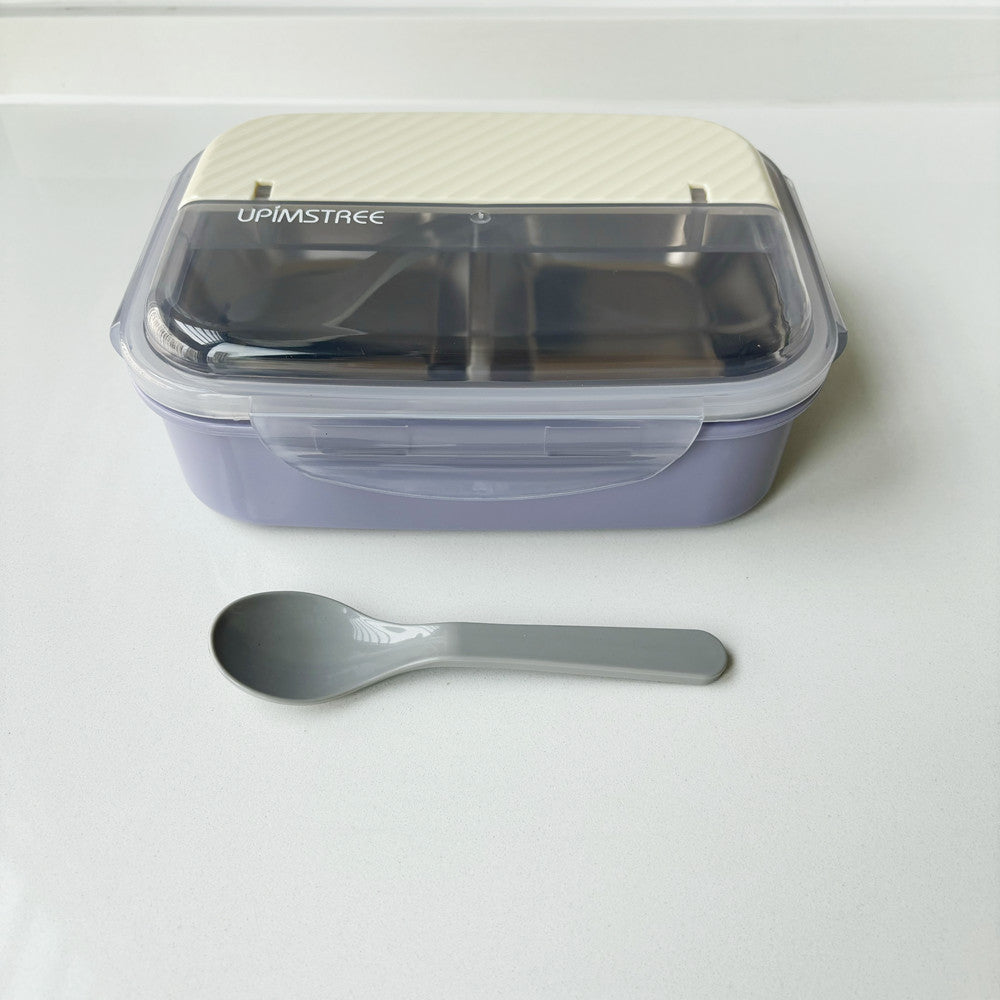 Multi-Compartment Meal Prep Container with Utensil